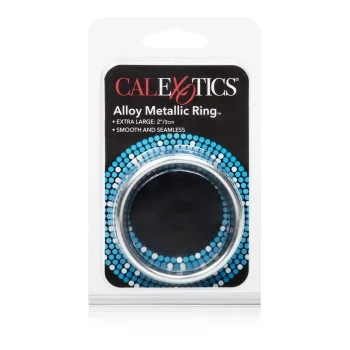 Alloy Metallic Ring - XL - Zilver