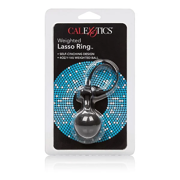 Weighted Lasso Ring - Zwart van het merk Rings - Cockringen - online kopen bij Masculum.nl. De discrete online seks-toys en erotisch heren ondergoed winkel voor gay & hetero mannen.