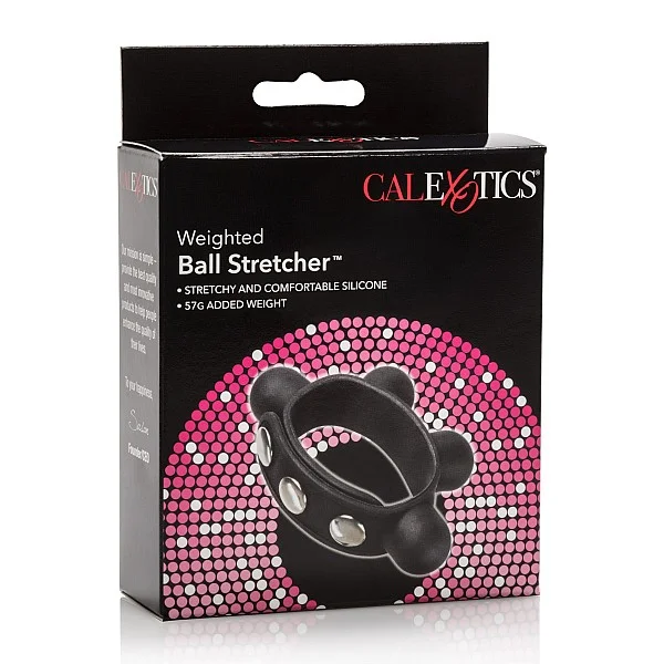 Weigted Ball Stretcher - Zwart van het merk Rings - Cockringen - online bestellen bij Masculum.nl. De discrete online seks-toys en erotisch heren ondergoed winkel voor gay & hetero mannen.