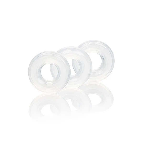 3 Stacker Rings - Transparant van het merk Rings - Cockringen - online bestellen bij Masculum.nl. De discrete online seks-toys en erotisch heren ondergoed winkel voor gay & hetero mannen.