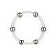 Steel Beaded Silicone Ring XL - Transparant van het merk Rings - Cockringen - online kopen bij Masculum.nl. De discrete online seks-toys en erotisch heren ondergoed winkel voor gay & hetero mannen.