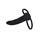 Silicone Dual Penetrator - Zwart van het merk Extensions -  - online bestellen bij Masculum.nl. De discrete online seks-toys en erotisch heren ondergoed winkel voor gay & hetero mannen.