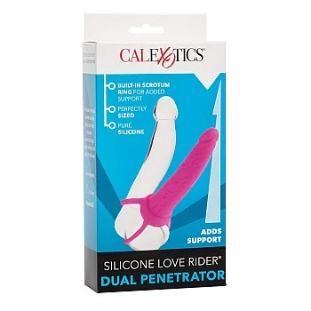 Silicone Dual Penetrator - Roze