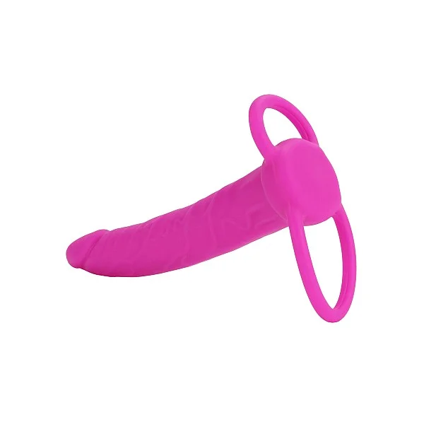 Silicone Dual Penetrator - Roze van het merk Extensions -  - online kopen bij Masculum.nl. De discrete online seks-toys en erotisch heren ondergoed winkel voor gay & hetero mannen.