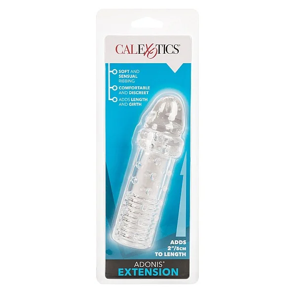 Adonis Extension - Transparant van het merk Extensions - Penis Sleeves - online kopen bij Masculum.nl. De discrete online seks-toys en erotisch heren ondergoed winkel voor gay & hetero mannen.