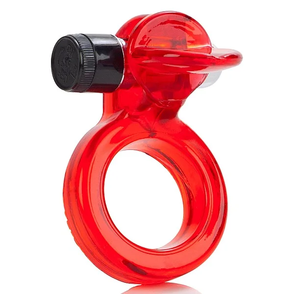 Wireless Clit Flicker - Rood van het merk Couples Enhancers - Vibrerende Cockringen - online bestellen bij Masculum.nl. De discrete online seks-toys en erotisch heren ondergoed winkel voor gay & hetero mannen.