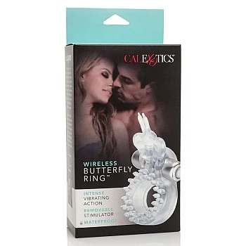 Wireless Butterfly Ring - Transparant