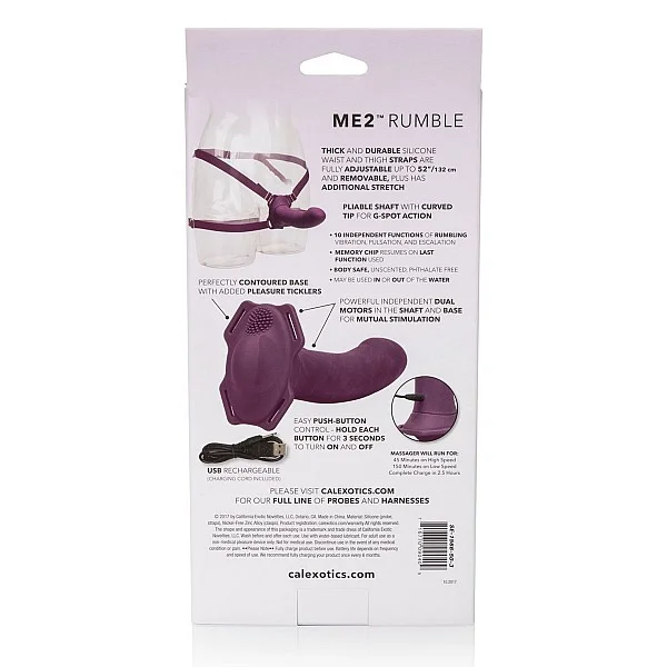 Me2 Rumbler - Paars van het merk Her Royal Harness -  - online bestellen bij Masculum.nl. De discrete online seks-toys en erotisch heren ondergoed winkel voor gay & hetero mannen.