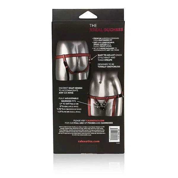 The Regal Duchess - Rood van het merk Her Royal Harness -  - online kopen bij Masculum.nl. De discrete online seks-toys en erotisch heren ondergoed winkel voor gay & hetero mannen.