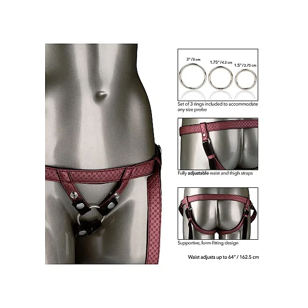 The Regal Duchess - Rood van het merk Her Royal Harness -  - online kopen bij Masculum.nl. De discrete online seks-toys en erotisch heren ondergoed winkel voor gay & hetero mannen.