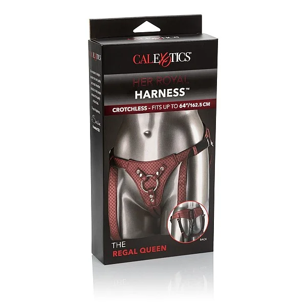 The Regal Queen - Rood van het merk Her Royal Harness -  - online kopen bij Masculum.nl. De discrete online seks-toys en erotisch heren ondergoed winkel voor gay & hetero mannen.