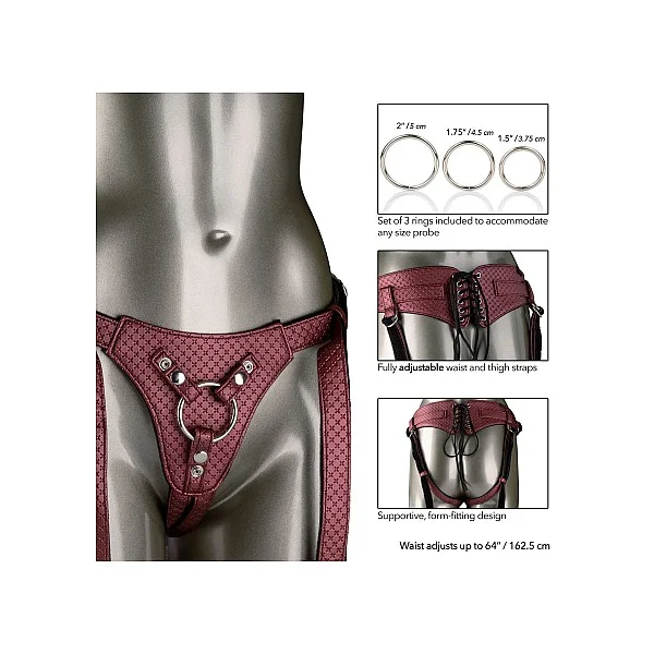 The Regal Queen - Rood van het merk Her Royal Harness -  - online kopen bij Masculum.nl. De discrete online seks-toys en erotisch heren ondergoed winkel voor gay & hetero mannen.
