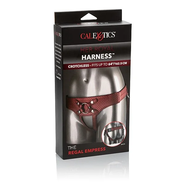 The Regal Empress - Rood van het merk Her Royal Harness -  - online kopen bij Masculum.nl. De discrete online seks-toys en erotisch heren ondergoed winkel voor gay & hetero mannen.