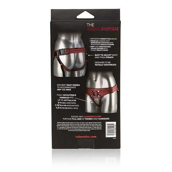 The Regal Empress - Rood van het merk Her Royal Harness -  - online kopen bij Masculum.nl. De discrete online seks-toys en erotisch heren ondergoed winkel voor gay & hetero mannen.