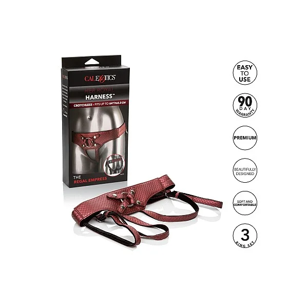 The Regal Empress - Rood van het merk Her Royal Harness -  - online kopen bij Masculum.nl. De discrete online seks-toys en erotisch heren ondergoed winkel voor gay & hetero mannen.