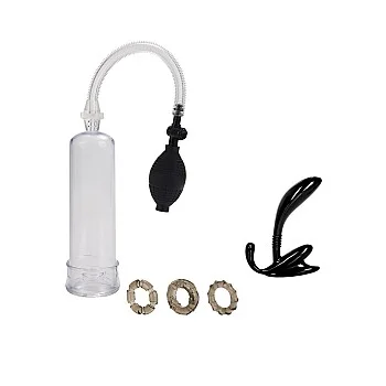 His Essential Pump Kit - Transparant