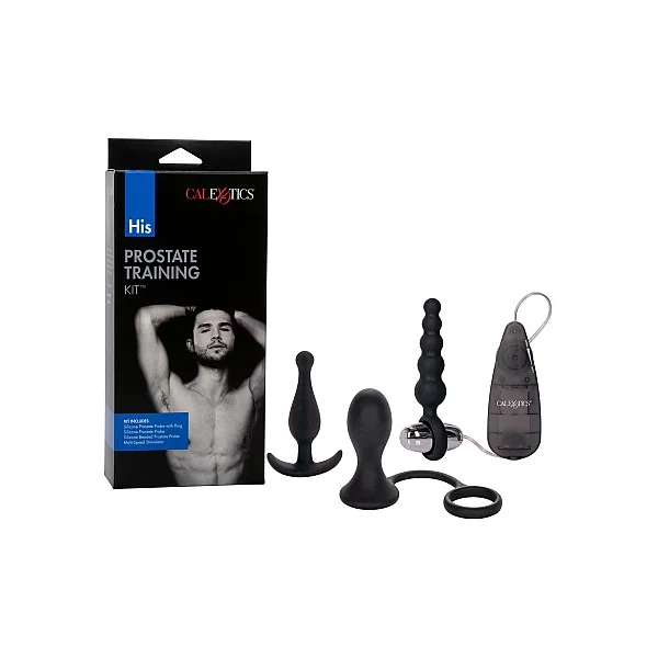 His Prostate Training Kit - Zwart van het merk Kits - Anaal Dildo's - online kopen bij Masculum.nl. De discrete online seks-toys en erotisch heren ondergoed winkel voor gay & hetero mannen.