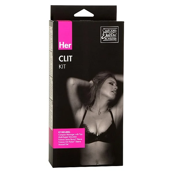 Hers Clit Kit - Roze van het merk Kits - Bondage Sets - online bestellen bij Masculum.nl. De discrete online seks-toys en erotisch heren ondergoed winkel voor gay & hetero mannen.