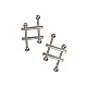 Crossbar Nipple Vices - Metaal van het merk Nipple Play - Tepelklemmen - online bestellen bij Masculum.nl. De discrete online seks-toys en erotisch heren ondergoed winkel voor gay & hetero mannen.