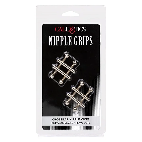 Crossbar Nipple Vices - Metaal van het merk Nipple Play - Tepelklemmen - online bestellen bij Masculum.nl. De discrete online seks-toys en erotisch heren ondergoed winkel voor gay & hetero mannen.