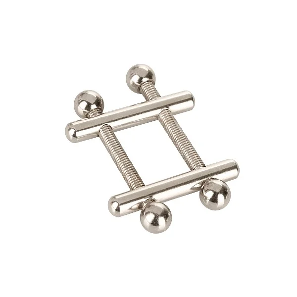 Crossbar Nipple Vices - Metaal van het merk Nipple Play - Tepelklemmen - online bestellen bij Masculum.nl. De discrete online seks-toys en erotisch heren ondergoed winkel voor gay & hetero mannen.