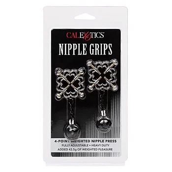 4-Point Weighted Nipple Press - Metaal