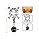 4-Point Weighted Nipple Press - Metaal van het merk Nipple Play - Tepelklemmen - online bestellen bij Masculum.nl. De discrete online seks-toys en erotisch heren ondergoed winkel voor gay & hetero mannen.