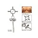4-Point Nipple Press W Bells - Metaal van het merk Nipple Play - Tepelklemmen - online bestellen bij Masculum.nl. De discrete online seks-toys en erotisch heren ondergoed winkel voor gay & hetero mannen.