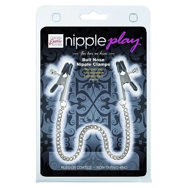 Bull Nose Nipple Jewelry - Metaal van het merk Nipple Play - Tepelklemmen - online bestellen bij Masculum.nl. De discrete online seks-toys en erotisch heren ondergoed winkel voor gay & hetero mannen.