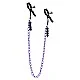 Purple Chain Nipple Clamps - Paars van het merk Nipple Play - Tepelklemmen - online kopen bij Masculum.nl. De discrete online seks-toys en erotisch heren ondergoed winkel voor gay & hetero mannen.