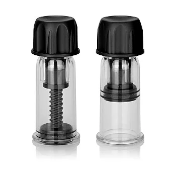 Vacuum Twist Suckers - Zwart
