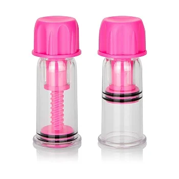 Vacuum Twist Suckers - Roze