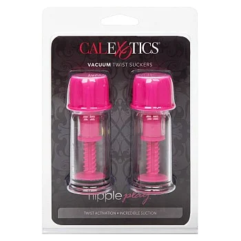 Vacuum Twist Suckers - Roze
