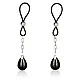 Nonpierce Nipple Jewelry - Zwart van het merk Nipple Play - Tepelklemmen - online kopen bij Masculum.nl. De discrete online seks-toys en erotisch heren ondergoed winkel voor gay & hetero mannen.