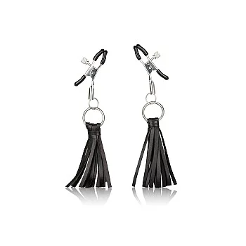 Playful Tassels Nipple Clamps - Zwart