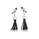 Playful Tassels Nipple Clamps - Zwart van het merk Nipple Play - Tepelklemmen - online kopen bij Masculum.nl. De discrete online seks-toys en erotisch heren ondergoed winkel voor gay & hetero mannen.