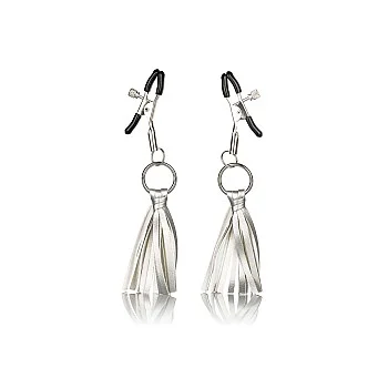 Playful Tassels Nipple Clamps - Zilver