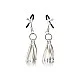 Playful Tassels Nipple Clamps - Zilver van het merk Nipple Play - Tepelklemmen - online bestellen bij Masculum.nl. De discrete online seks-toys en erotisch heren ondergoed winkel voor gay & hetero mannen.