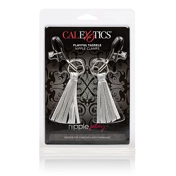 Playful Tassels Nipple Clamps - Zilver