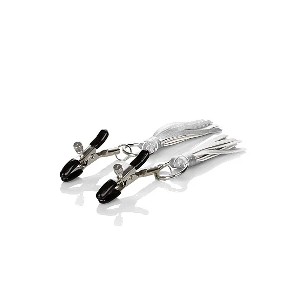 Playful Tassels Nipple Clamps - Zilver van het merk Nipple Play - Tepelklemmen - online bestellen bij Masculum.nl. De discrete online seks-toys en erotisch heren ondergoed winkel voor gay & hetero mannen.
