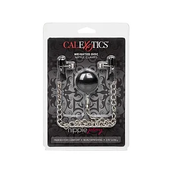 Weighted Disc Nipple Clamps - Metaal