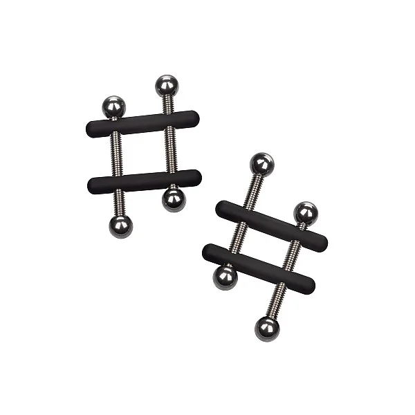 Crossbar Nipple Vices - Metaal van het merk Nipple Play - Tepelklemmen - online kopen bij Masculum.nl. De discrete online seks-toys en erotisch heren ondergoed winkel voor gay & hetero mannen.