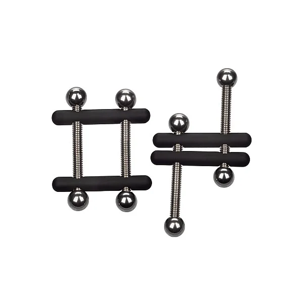 Crossbar Nipple Vices - Metaal van het merk Nipple Play - Tepelklemmen - online kopen bij Masculum.nl. De discrete online seks-toys en erotisch heren ondergoed winkel voor gay & hetero mannen.