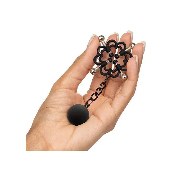 Weighted Nipple Press - Metaal van het merk Nipple Play - Tepelklemmen - online bestellen bij Masculum.nl. De discrete online seks-toys en erotisch heren ondergoed winkel voor gay & hetero mannen.