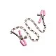 Crystal Chain Nipple Clamps - Metaal van het merk Nipple Play - Tepelklemmen - online bestellen bij Masculum.nl. De discrete online seks-toys en erotisch heren ondergoed winkel voor gay & hetero mannen.