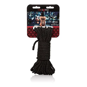 Scandal BDSM Rope 10M - Zwart