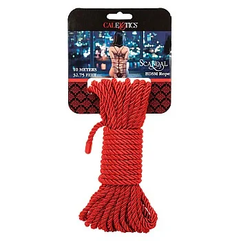 Scandal BDSM Rope 10M - Rood