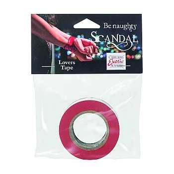 Scandal Lovers Tape - Rood