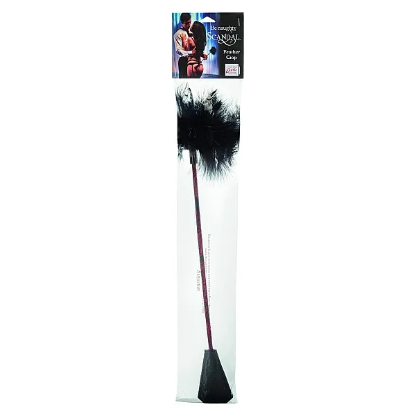 Scandal Feather Crop - Zwart van het merk Scandal - Paddles - online kopen bij Masculum.nl. De discrete online seks-toys en erotisch heren ondergoed winkel voor gay & hetero mannen.
