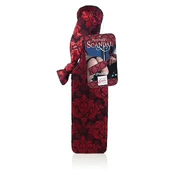 Scandal Paddle With Tag - Zwart